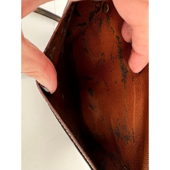 Louis Vuitton LV Monogram Pochette Double Rabat Thin Shoulder Bag - Picture 5 of 14